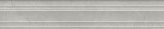 Плитка Kerama Marazzi BLF026R Бордюр Риальто серый тёмный глянцевый обрезной 40x7,3x2,7