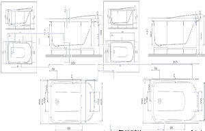 Акриловая ванна Am.pm Like W80A-150-070W-A 150x70 см
