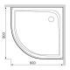 Душевой поддон Am.pm Like W80T-301-090W 90x90 Душевой поддон Am.pm Like W80T-301-090W 90x90