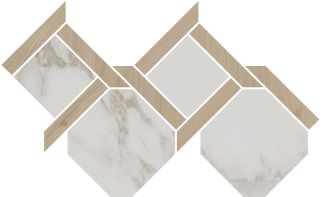 Декор Kerama Marazzi ID169 Монте Тиберио наборный лаппатированный 48x29.5x0,9