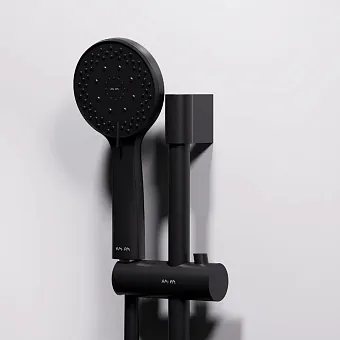 Душевая кабина Am.Pm X-Joy 100х100 W94C-401-100BT профиль черный матовый