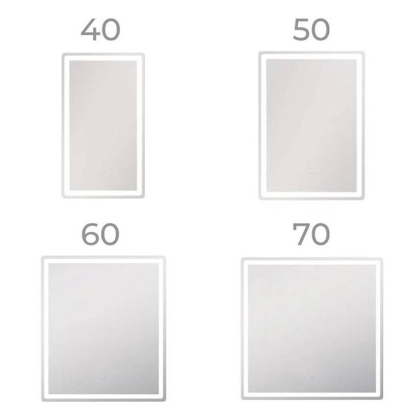 Зеркало с подсветкой Vigo Geometry Classic 068 40 см