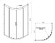 Душевой уголок Am.Pm Gem W90G-401-080WT 80x80