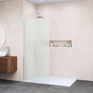 Душевая перегородка RGW WA-002 35100206-21 60 см профиль хром стекло матовое-сатинат