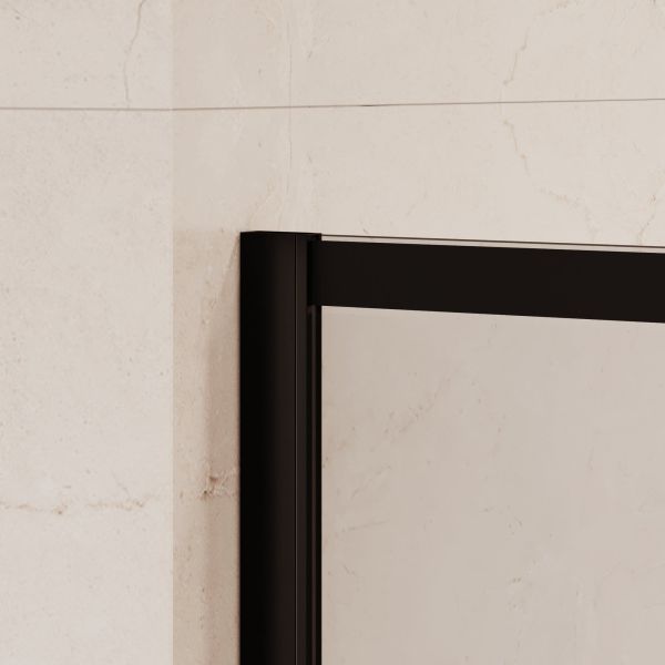 Душевая перегородка RGW WA-012B 35101210-84 100 см профиль чёрный стекло прозрачное