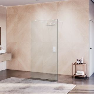 Душевая перегородка RGW WA-016W 35101614-15 140 см профиль белый стекло прозрачное