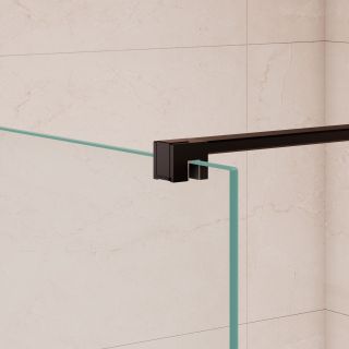 Душевая перегородка RGW WA-210B 351021008-14 80 см профиль чёрный стекло прозрачное