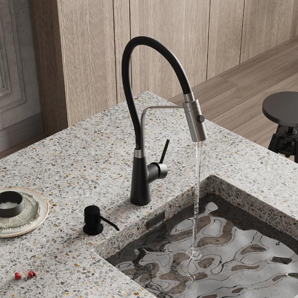 Wasserkraft A8417 Смеситель для кухни с гибким изливом
