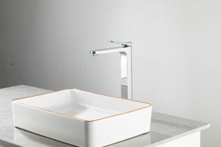 Смеситель для раковины Gappo G1010-2 хром