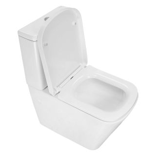 Унитаз-компакт Azario Terra AZ-1373AT безободковый торнадо белый