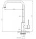 Смеситель кухонный, сатин BelBagno BB-LAM03A-IN