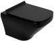 Комплект 4 в 1 BelBagno BB3201CHR-MB/BB3201SC-MB/BB002-80/BB007-PR-NERO.M унитаз подвесной SELA BB3201CHR-MB с сиденьем BB3201SC-MB система инсталляции для унитазов BB002-80 с кнопкой смыва BB007-PR-NERO.M