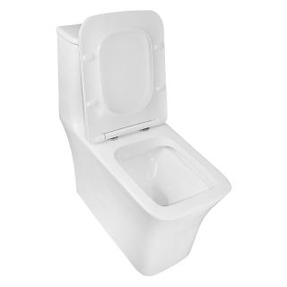 Унитаз-моноблок Azario Gressa AZ-1111 безободковый белый