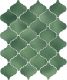 Керамогранит Kerama Marazzi 65008 Арабески Майолика зеленый глянцевый 26x30x0,7
