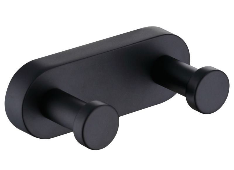 Крючок для ванной комнаты Raglo R300.052.06 чёрный Крючок для ванной комнаты Raglo R300.052.06 чёрный