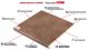 Ступень Westerwalder Atrium Mittelgrau Florentiner-Stufe 60137, 31x32