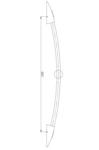 Душевая штанга Haiba HB8004 хром