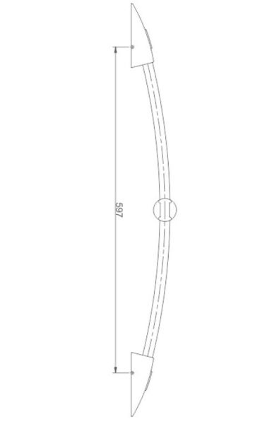 Душевая штанга Haiba HB8004 хром