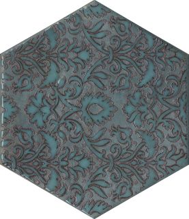 Декор Kerama Marazzi VT\A560\SG23036N Гроссето синий 20x23.1x0,7