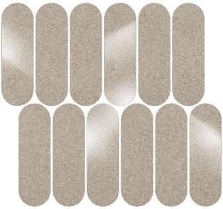 Керамогранит Kerama Marazzi ID144 Декор Джиминьяно наборный серый матовый 30x32x0,9