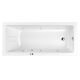 Гидромассажная ванна WHITECROSS Wave 0101.150070.100.LINENANO.CR 150x70 см Line Nano хром