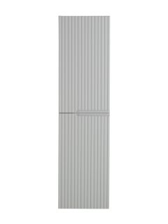 Шкаф подвесной Cezares Дуэт (Duet) DUET-N-1500-2A-SC-GPR-P 40 см серый жемчужный