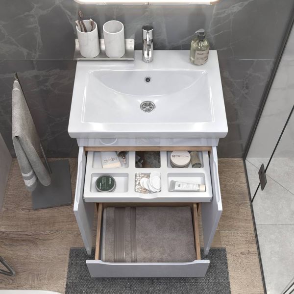 Тумба под раковину напольная Vigo Grani 284 дуб золотой