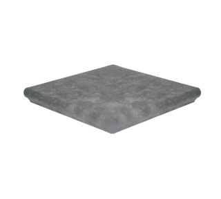 Ступень угловая Westerwalder Atrium Mittelgrau Eckflorentiner 60143, 32x32