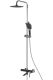 Душевая стойка Shevanik S6036H чёрный/хром Душевая стойка Shevanik S6036H чёрный/хром