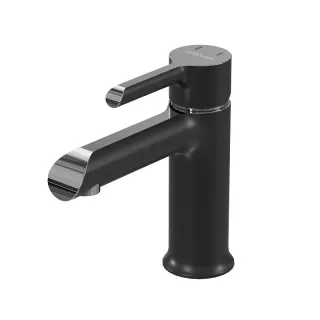 Смеситель для раковины Grossman Alba 510.K35.06.100/210 чёрный/хром
