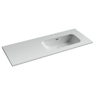 Раковина мебельная Ceramicanova Элемент (Element) CN7006R 121 см белый