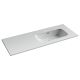 Раковина мебельная Ceramicanova Элемент (Element) CN7006R 121 см белый