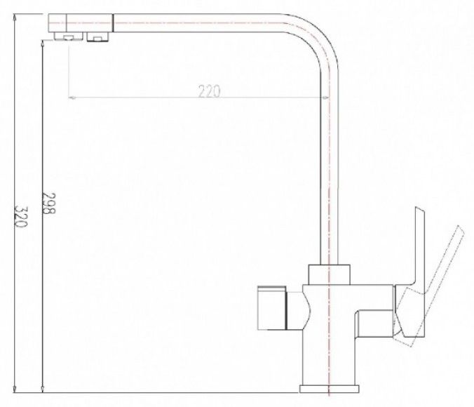 Смеситель для кухни ZORG Sanitary ZR 334 YF-NICKEL Смеситель для кухни ZORG Sanitary ZR 334 YF-NICKEL