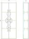 Пенал подвесной Clarberg Due Amanti DUE0505BLK 50x120см чёрный