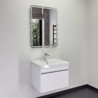 Тумба под раковину Comforty Валдай-60П 00-00020674 белый матовый