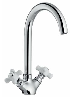 Смеситель для кухни Haiba HB4118 хром Смеситель для кухни Haiba HB4118 хром