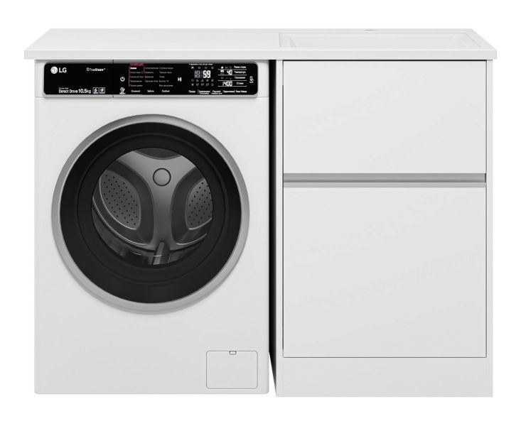 Напольная тумба под раковину Misty Ингрид УТ000026828 55 см белый