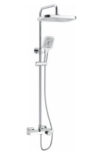 Душевая стойка Rose R1896-6 с термостатом хром Душевая стойка Rose R1896-6 с термостатом хром