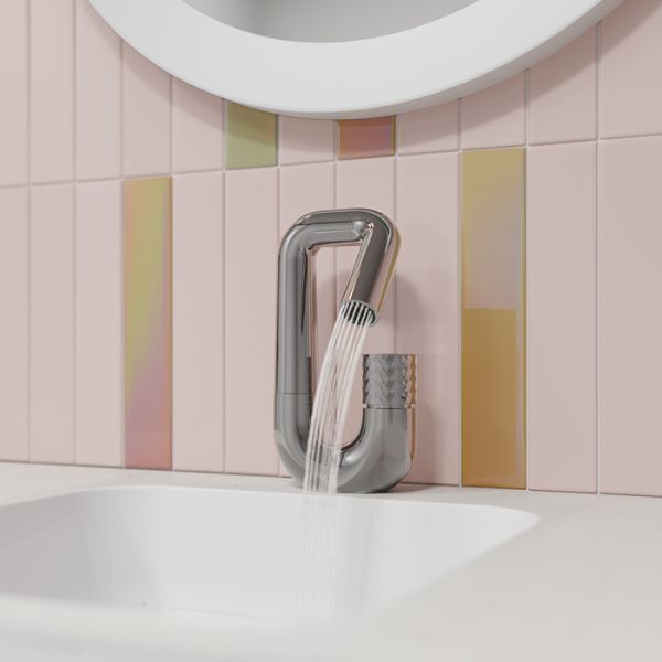 Смеситель для раковины IDDIS Twist Push Control TWISBBTi01 хром