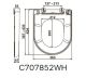 Крышка для унитаза Am.Pm Spirit C707852WH с микролифтом