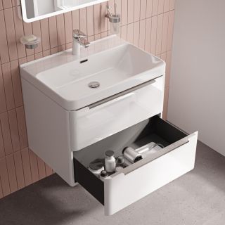 Тумба с раковиной IDDIS Клауд Икс (Cloud X) CLX70W0i95K 70 см белый