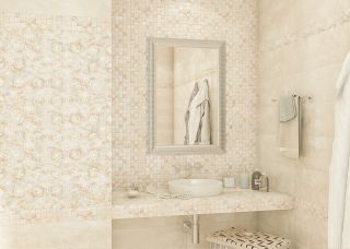 Керамическая плитка настенная AltaCera Тач бежевый / Touch Beige WT11TCH11 200x600х9 глянцевая