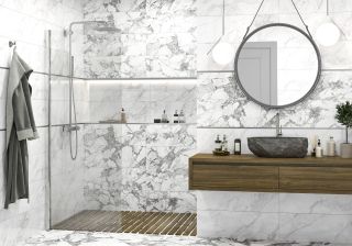 Керамическая плитка Delacora настенная Фаенза темный / Faenza Dark WT15FAE17R 246х740