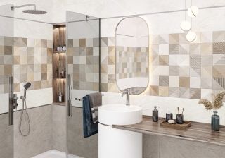 Керамическая плитка Delacora настенная Сафари / Safari WT15SFR05R 246х740