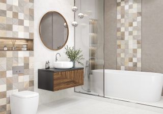Керамическая плитка Delacora настенная Сафари Латте / Safari Latte WT15SFR11R 246х740