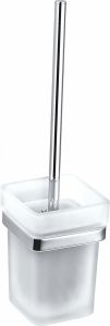 Туалетный ёршик в комплекте Wonzon & Woghand Flat WW-9729 хром