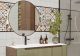 Плитка New Trend настенная Дизайн Арт бежевый / Design Art Beige WT36DST11 300х600х9