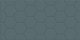 Плитка New Trend настенная Эдельвейс Гексагон синий / Edelweiss Hexagon Blue WT36EDW23 300х600х9