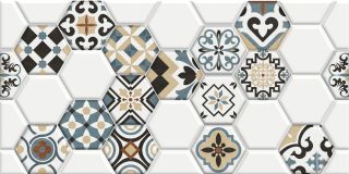 Плитка New Trend настенная Эдельвейс Паттерн / Edelweiss Pattern WT36EDW55 300х600х9