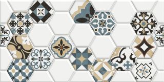 Плитка New Trend настенная Эдельвейс Паттерн / Edelweiss Pattern WT36EDW55 300х600х9